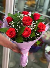 Букет цветов из:  Розы #REPLACE_PRED# Бредах