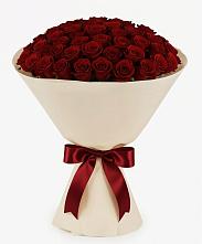 Букет 101 Бордовая роза Блэк Бакарра в Бредах