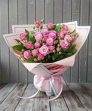 Букет Розовый кустик в Бредах