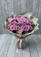 Букет цветов из:  Хризантемы в Бредах