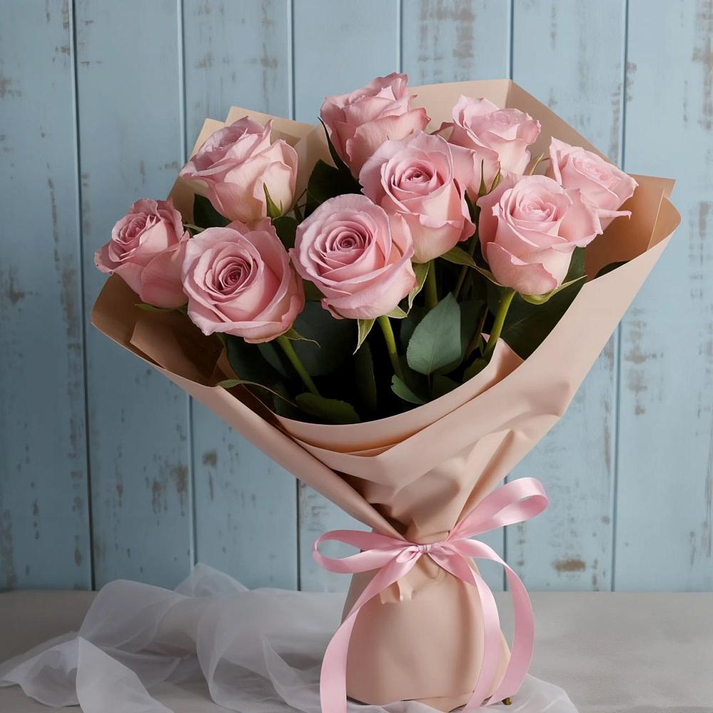 Букет цветов из: Розы в Бредах