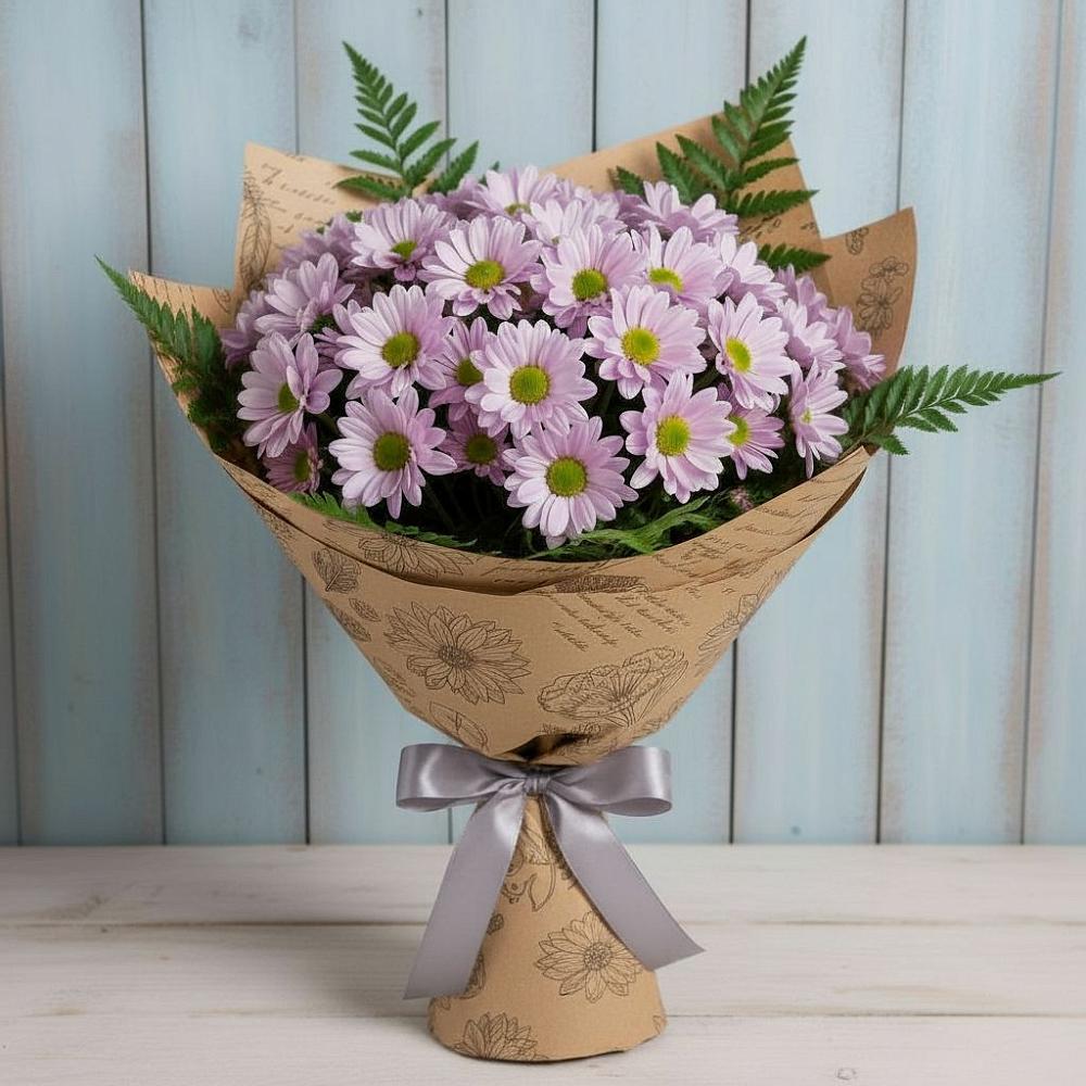 Букет цветов из: Хризантемы в Бредах