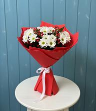 Букет цветов из:  Хризантемы в Бредах