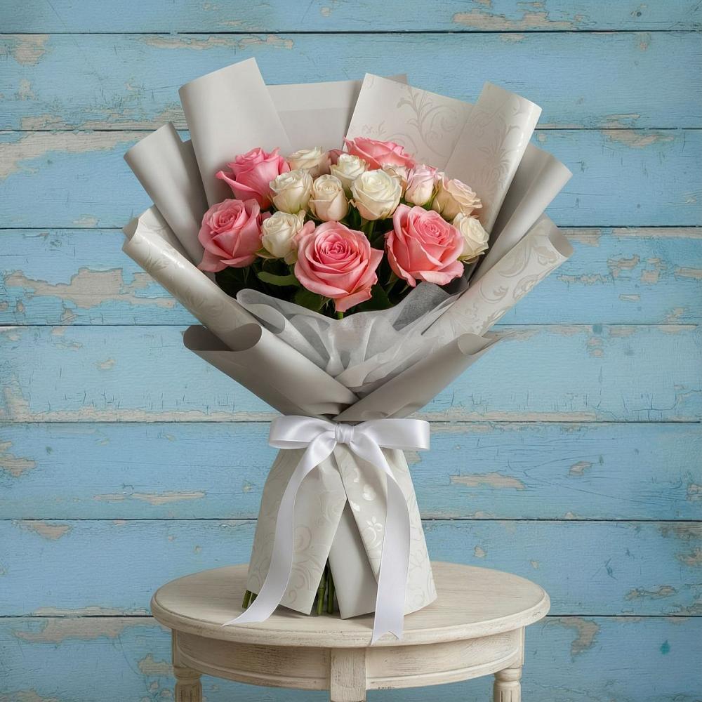 Букет цветов из: Розы в Бредах