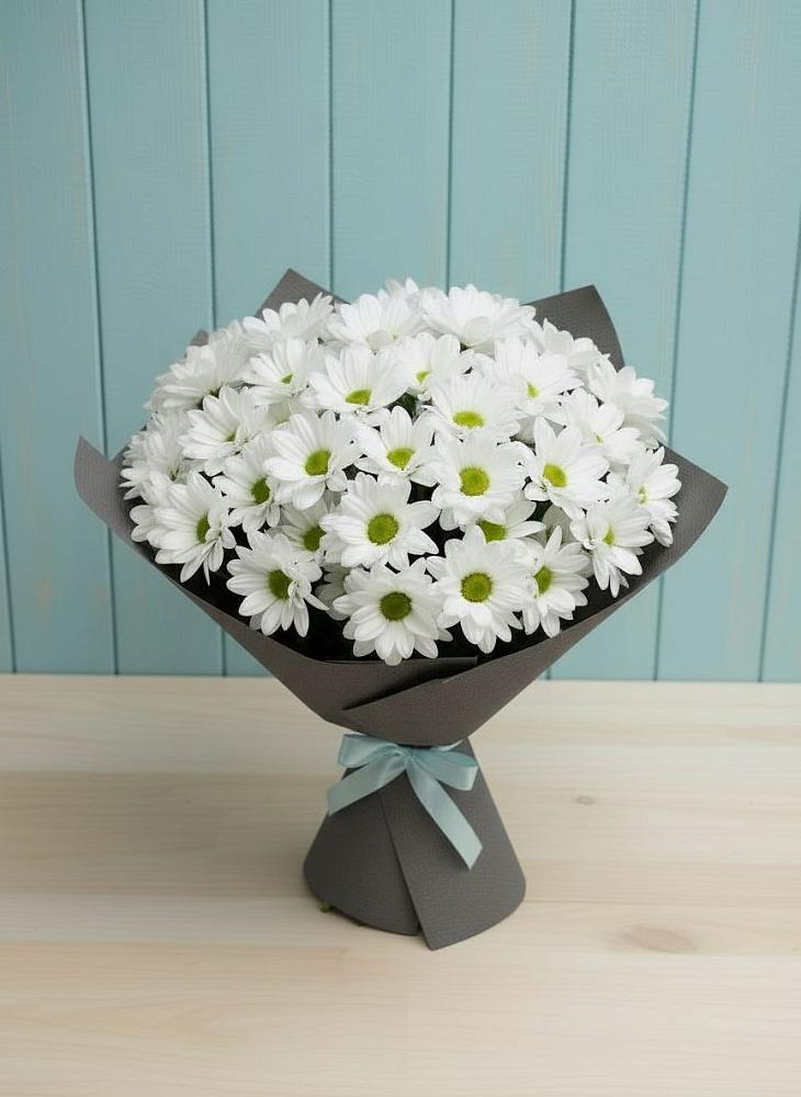 Букет цветов из: Хризантемы в Бредах