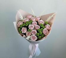 Букет цветов из:  Розы и Хризантемы в Бредах