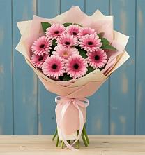 Букет цветов из:  Герберы в Бредах
