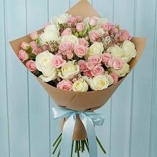 Букет цветов из:  Розы в Бредах