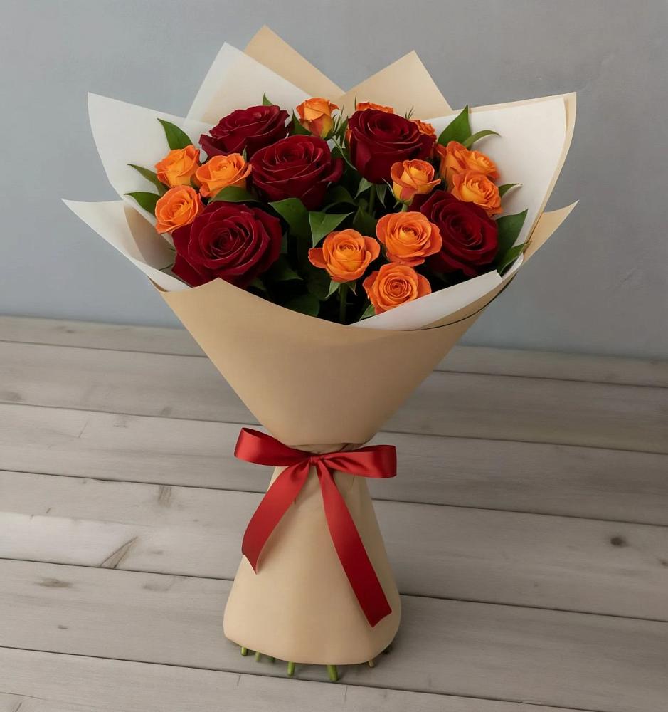 Букет Любовь и восторг в Бредах